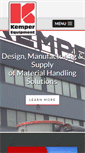 Mobile Screenshot of kemperequipment.com